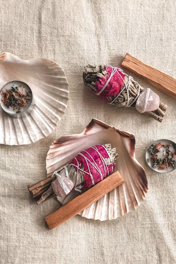 White sage smudge set - LOVE SPIRIT