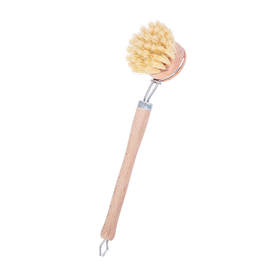 Dishwashing brush wood