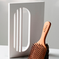 Bamboo wood hairbrush